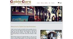 Desktop Screenshot of cablecarssanfrancisco.com